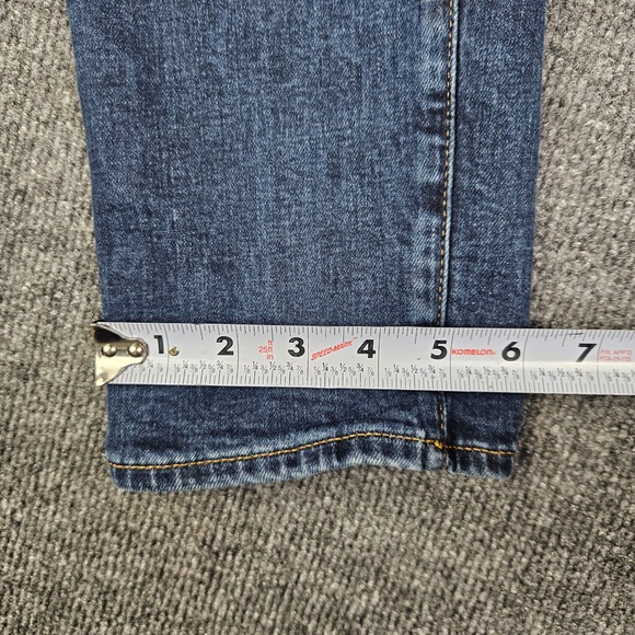 American Eagle Original Straight Jeans Mens 26x30(29) AIRFLEX+ Dark Wash Stretch - Picture 8 of 11